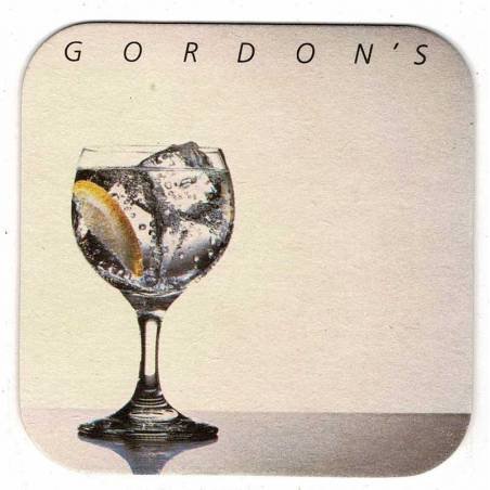 Posavasos Gordon's. Años 80