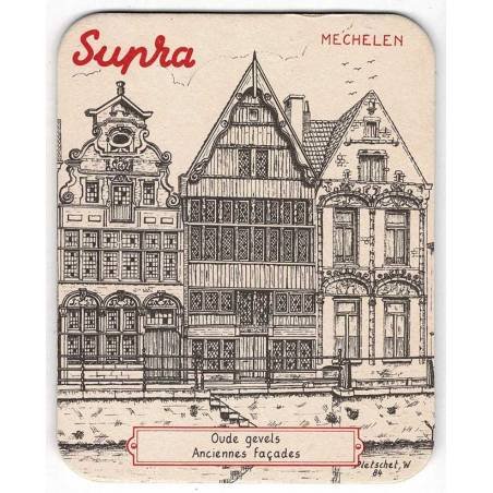 Posavasos Supra Mechelen Oude gevels Anciennes façades. Años 80