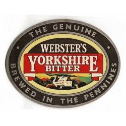 Posavasos Websters Yorkshire Bitter. Años 80