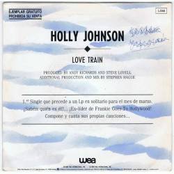 Holly Johnson - Love Train - Wea 1989 - Single promocional - Single