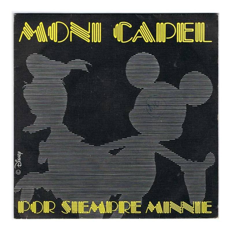 Moni Capel - Por siempre Minnie - Promo 1 sólo tema - Epic 1989 - Single