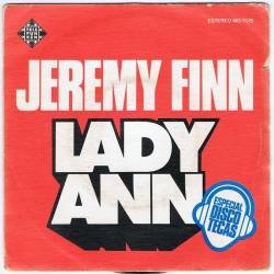 Jeremy Finn - Lady Ann. Promo Especial discotecas - Single