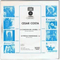 César Costa - La canción del otoño / Le regalé manzanas - Single