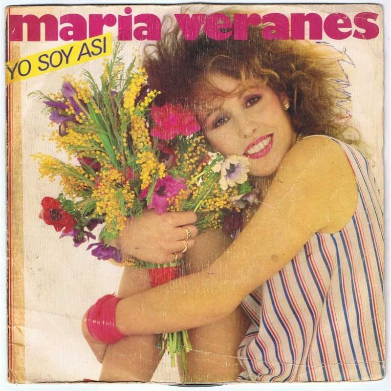 María Veranes - Yo soy así. Single promo 1 cara