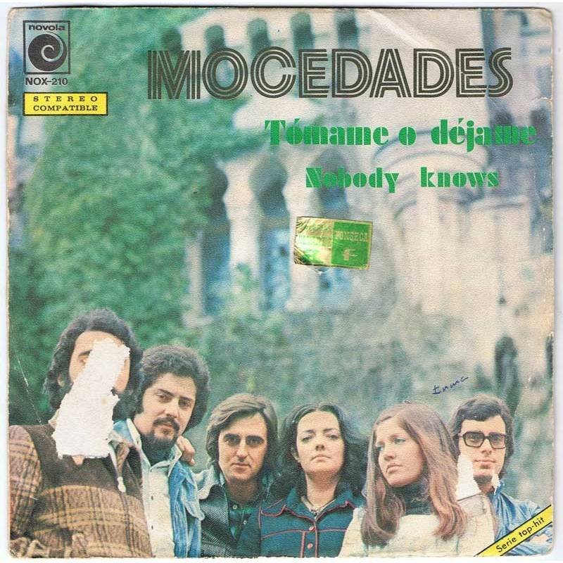 Mocedades - Tómame o déjame / Nobody knows. Single