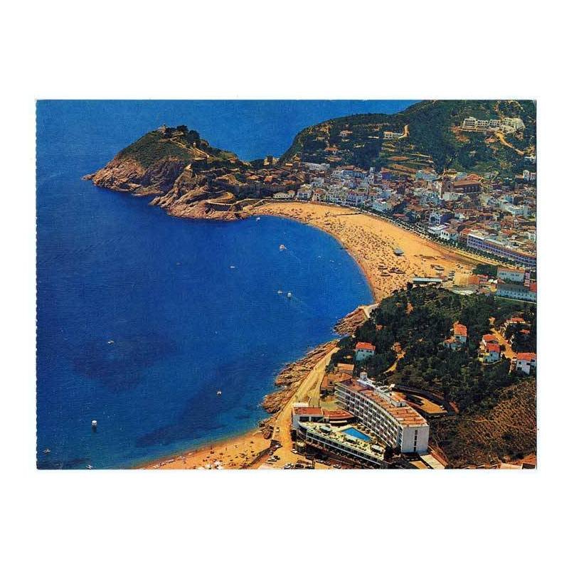 Postal gigante de Tossa de Mar, Costa Brava. 21 x 15,5 cm