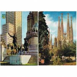 2 postales gigantes de...