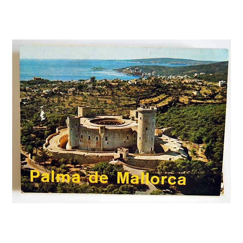 Librito acordeón con 14 mini postales de Palma de Mallorca