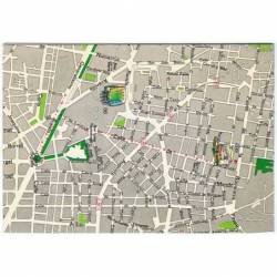 Postal doble de Barcelona. Residencia Esculapio (Colegio Oficial de Médicos). Sin circular