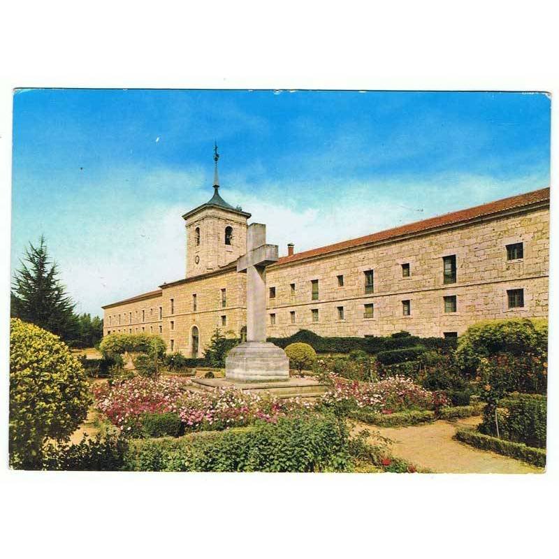 Postal de Venta de Baños, Palencia. Monasterio P.P. Cistercienses. Ed. Sicilia. Escrita 1967