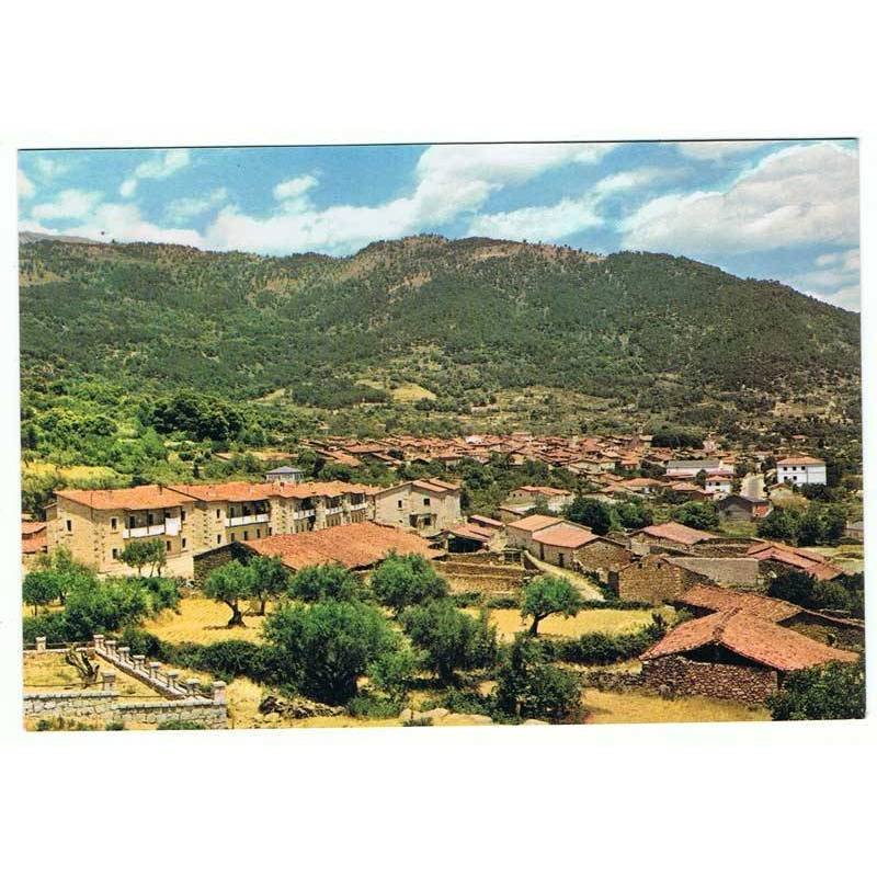 Postal de Piedralaves, Avila. Vista del pueblo. Foto Calvo. Sin circular