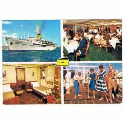 Postal barco T/SS Agamemnon