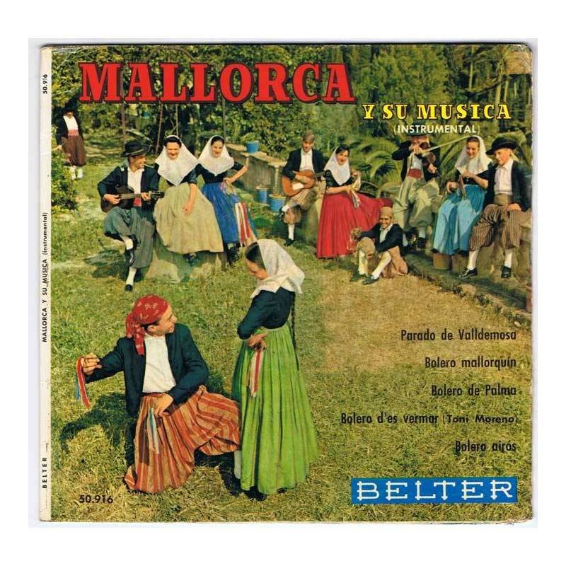 Mallorca y su música (instrumental) - Agrupación El Parado - Belter 1960 - EP