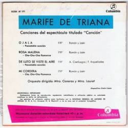 Marifé de Triana - Ojalá - Rosa Malena - De luto se viste el aire - Mi cordera - EP