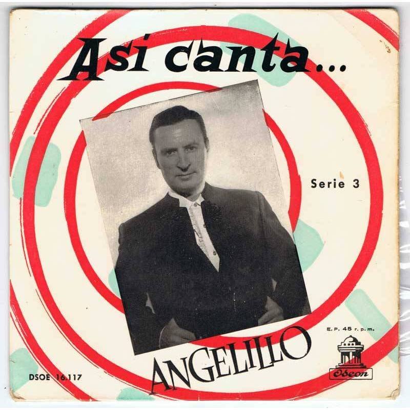 Angelillo - Así canta... Serie 3. Paco el minero / Mi jaca / Chiclanera / Como aquella Magdalena - EP