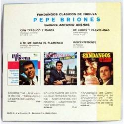 Pepe Briones - Fandangos Clásicos de Huelva - Con trabuco y manta  + 3 - EP