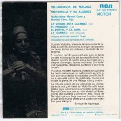 Victorilla y su Almirez - Villancicos de Málaga. La Virgen está lavando + 3 - EP