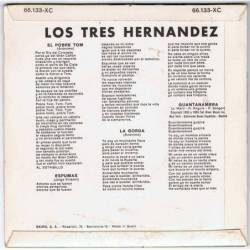 Los Tres Hernandez - El pobre Tom / Espumas / La gorda / Guantanamera - EP