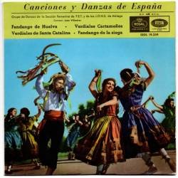 Canciones y Danzas de España - Grupo de Danzas de la Sección Femenina de F.E.T. y de las J.O.N.S. de Málaga - EP