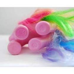 Mi Pequeño Pony (My Little Pony) Rosa de Hasbro 2005. Magnético. Con mariposa en relieve