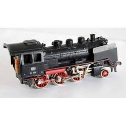 Lote Marklin Locomotora y vagones 24058, 464637, 598210 y 327154 con railes completos