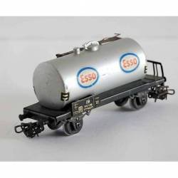 Lote Marklin Locomotora y vagones 24058, 464637, 598210 y 327154 con railes completos