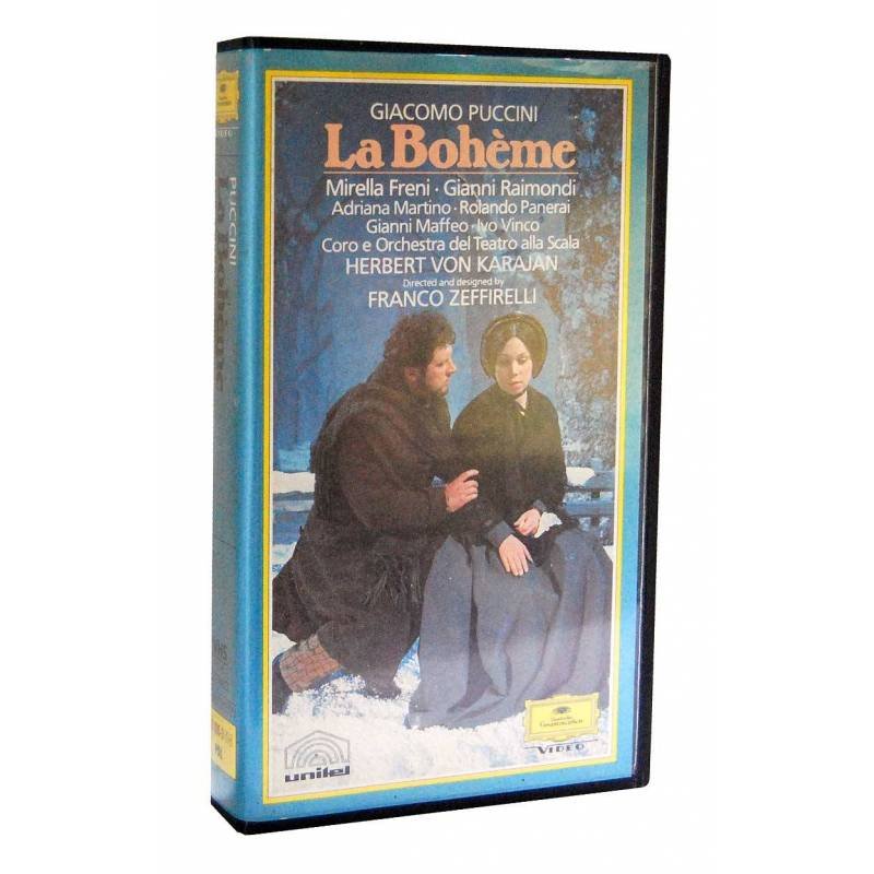 Giacomo Puccini - La Boheme. VHS