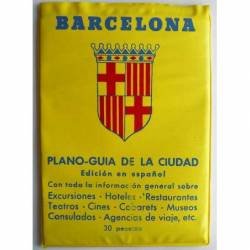 Barcelona Turística. Plano-Guía de la ciudad de Barcelona. Edición en español