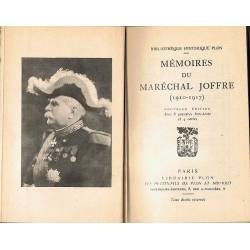 Mémoires du Maréchal Joffre (1910-1917)
