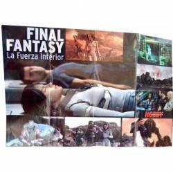 Poster doble Final Fantasy: La fuerza interior. Aki Ross de Hobby Consolas