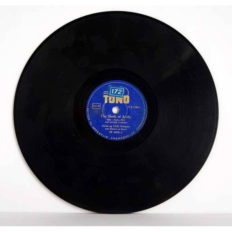 Gerda og Ulrik Neumann - The Donkey Serenade. The Sheik of Araby. Disco de pizarra