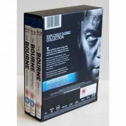 The Ultimate Bourne Collection. Identity + Supremacy + Ultimatum. Blu-Ray