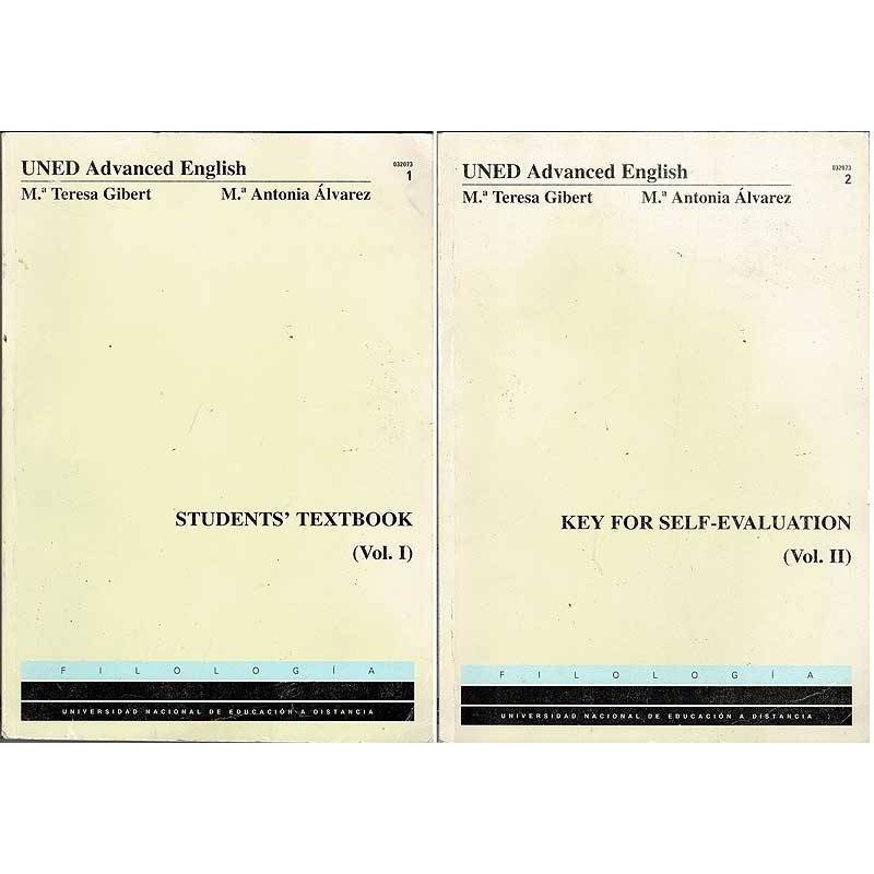 UNED Advanced English. Filología. 2 tomos