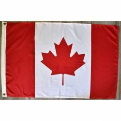 Bandera de Canadá con ojales