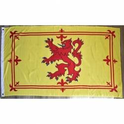 Bandera Estandarte Real de Escocia con ojales