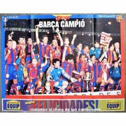 Poster Barça Campió...
