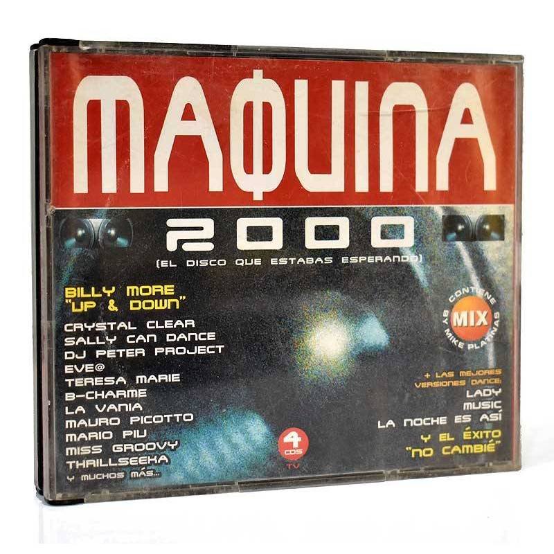 Máquina 2000. 4 x CD