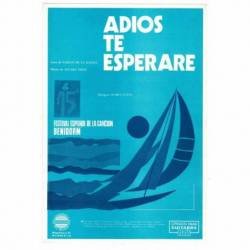 Cancionero Adiós te esperaré por Isabel Paton con cifrado para guitarra