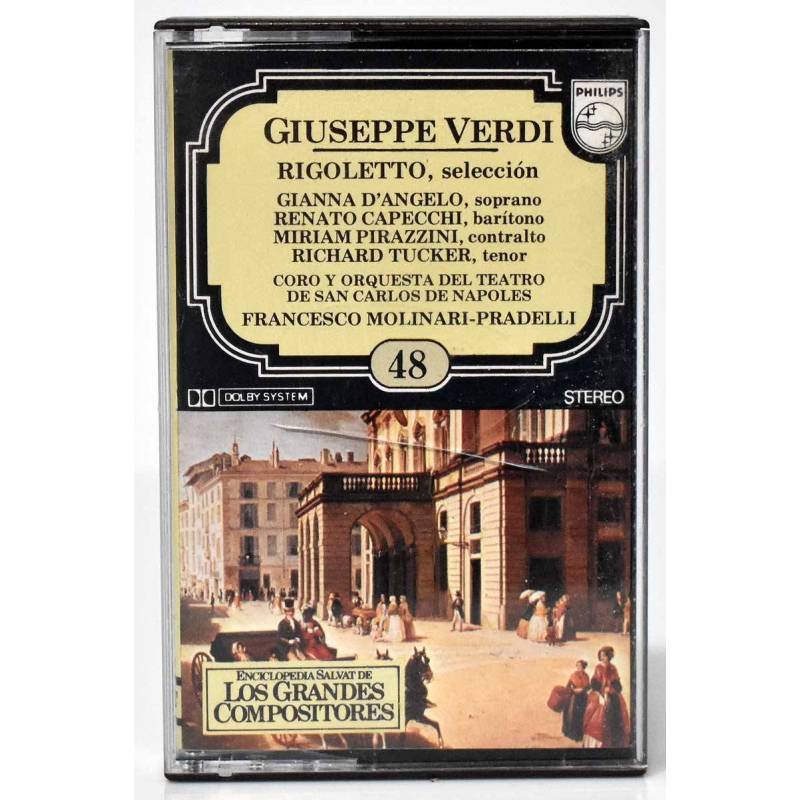 Los Grandes Compositores No. 48. Giuseppe Verdi. Rigoletto. Casete