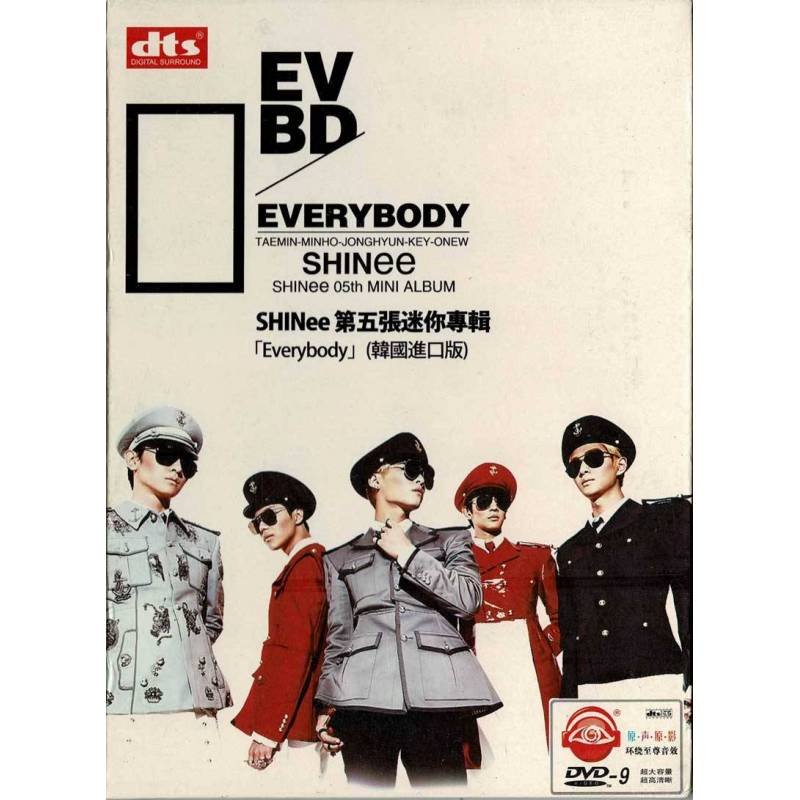Shinee - Everybody 5th Mini Album. DVD-9