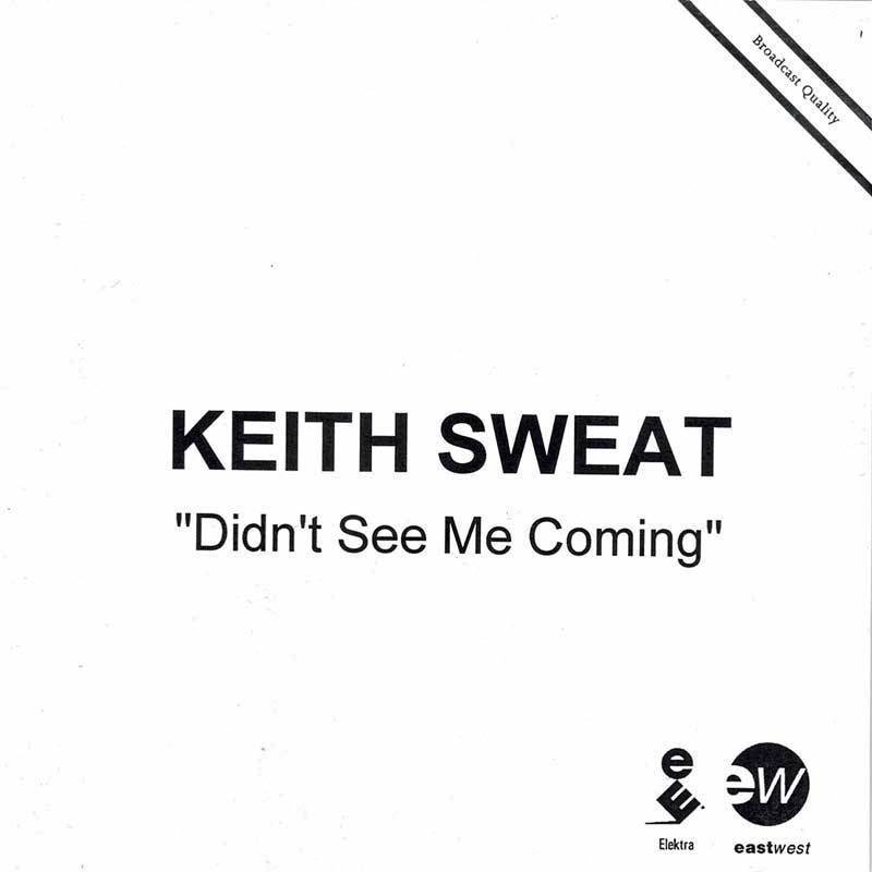 Keith Sweat - Didn't See Me Coming. CD Promo