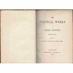 The Poetical Works Vol. VI. The Holy Grail and Others Poems + The English Humourists