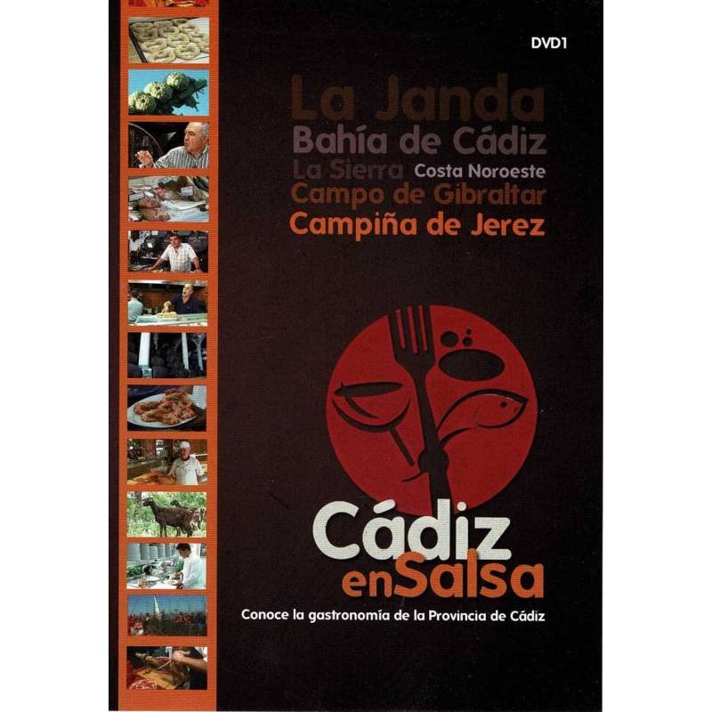 Cádiz en Salsa. Conoce la gastronomía de la Provincia de Cádiz. DVD 1