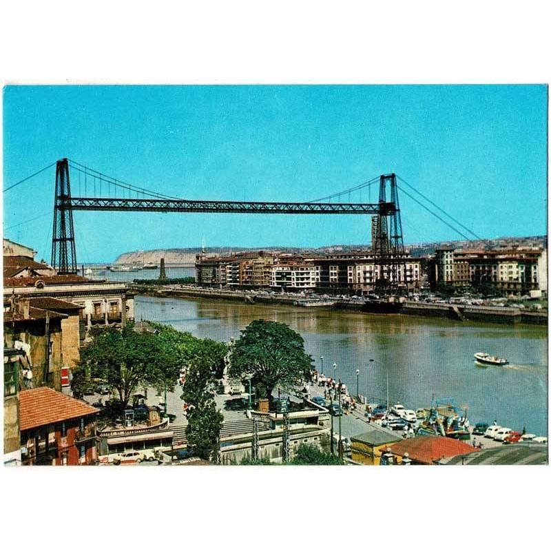 Postal Vizcaya. Portugalete, Puente de Vizcaya No. 28