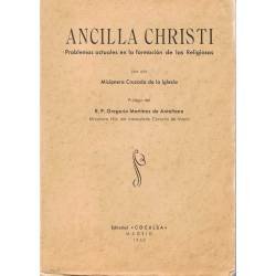 Ancilla Christi. Problemas actuales en la formación de las Religiosas