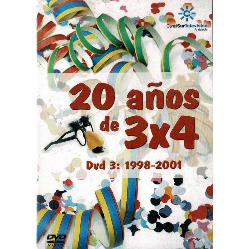 20 Años de 3x4 No. 3. 1998-2001. DVD