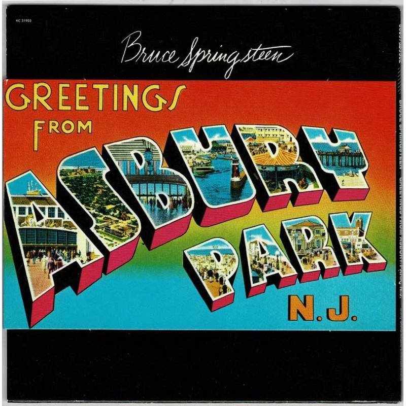 Bruce Springsteen - Greetings From Ashbury Park N.J. CD réplica vinilo