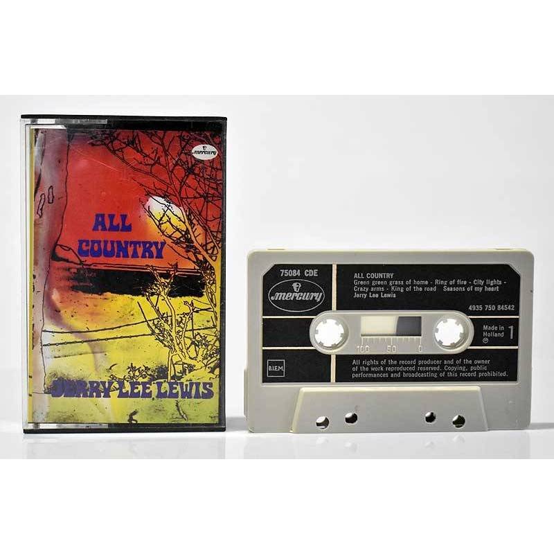 Jerry Lee Lewis - All Country. Casete Holland