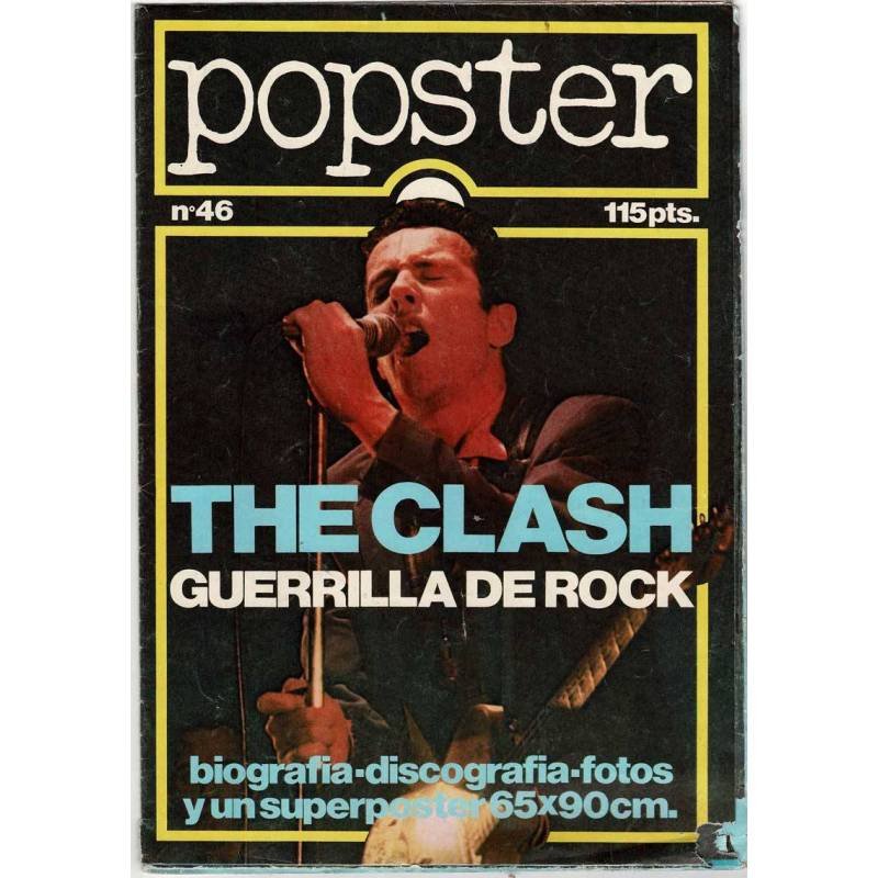 Popster No. 46. The Clash. Guerrilla de Rock
