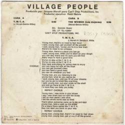 Village People - Y.M.C.A. / The Women. Single